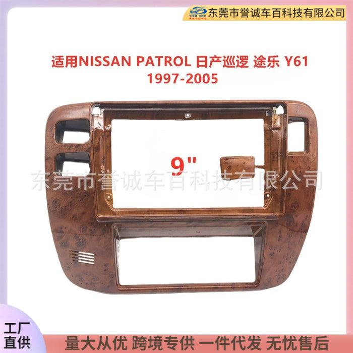 Suitable for nissan patrol nissan patrol patrol car navigation frame restoration panel versatile set frame