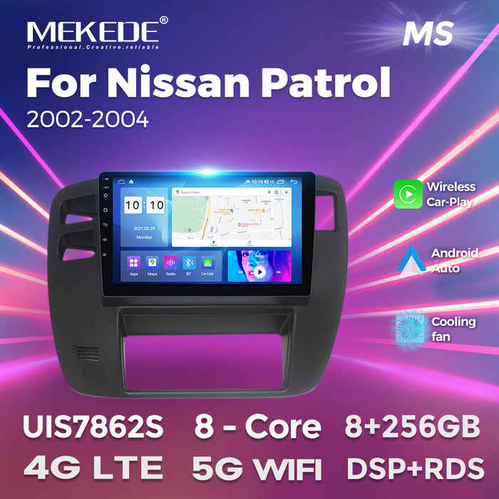 Suitable for nissan patrol y61 2002 - 2004 nissan patrol car android smart navigation