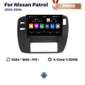 Suitable for nissan patrol y61 2002 - 2004 nissan patrol car android smart navigation