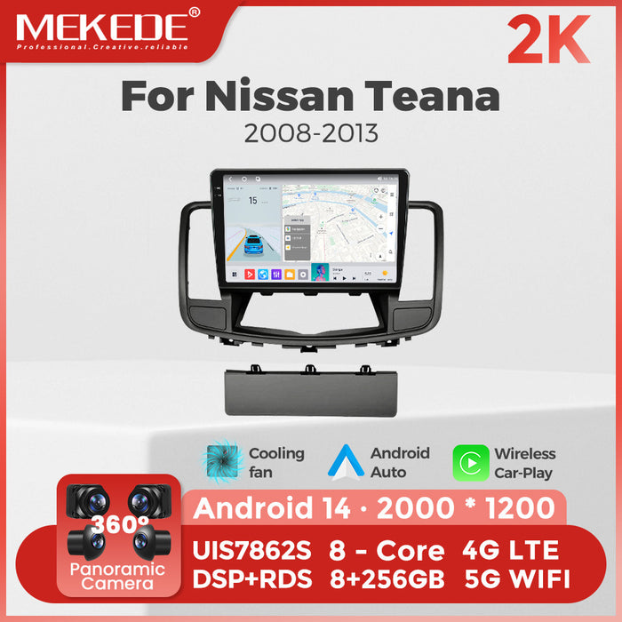 Suitable for nissan teana 2008-2013 nissan teana 10inch car smart android navigator