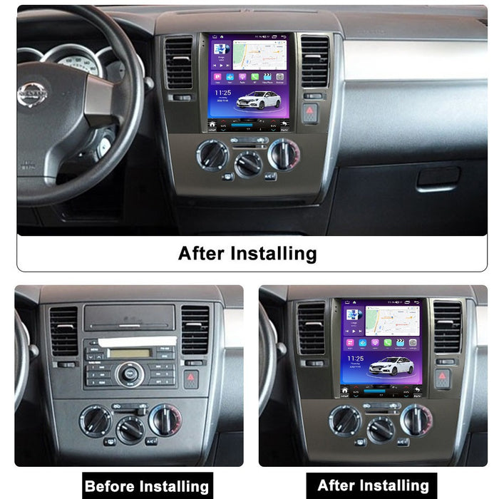 Suitable for nissan tiida 2004-2013 and nissan sylphy (classic) vertical screen android car navigation system