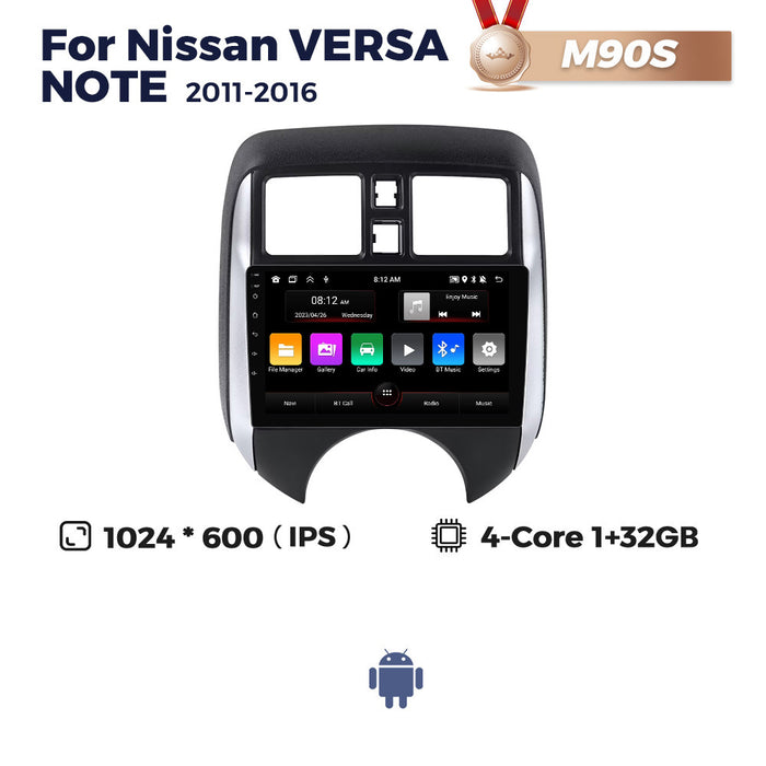 Suitable for nissan versa note 2011-2016 nissan sunny car android smart navigator
