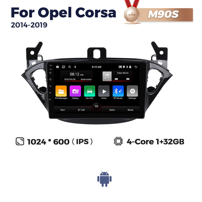 Suitable for opel corsa 2014-2019 opel car central control android navigator wireless carplay