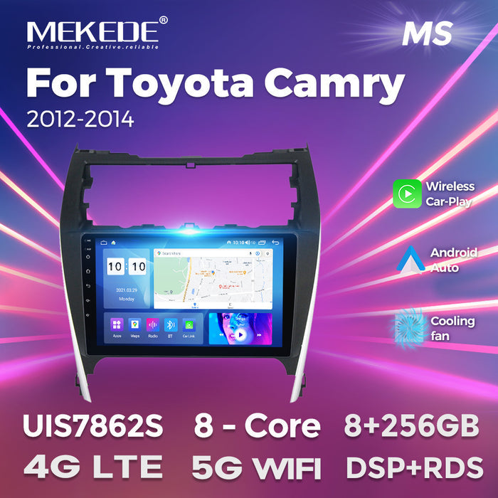Suitable for overseas version camry 12-17 toyota camry android car central control navigator carplay