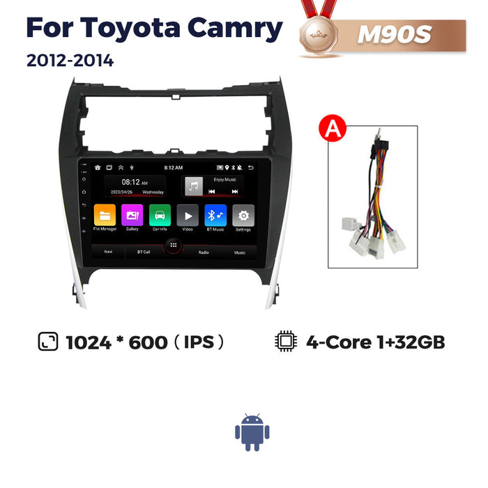 Suitable for overseas version camry 12-17 toyota camry android car central control navigator carplay