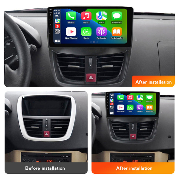 Suitable for peugeot 207 2006-2015 car android central control smart navigator