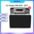 Suitable for Peugeot 308 13-17 to Android large-screen central control car navigation all-in-one machine 8 + 128