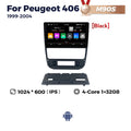 Suitable for peugeot 406, large screen android car navigation, rear view wireless carplay