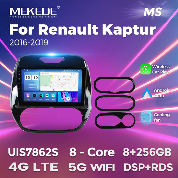 Suitable for renault kaptur 2016-2019 renault cabriolet android large screen central control navigator