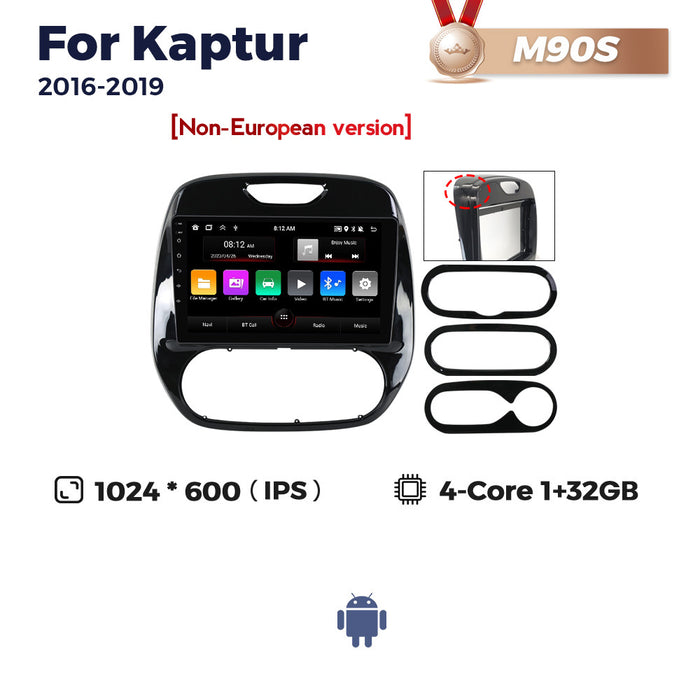 Suitable for renault kaptur 2016-2019 renault cabriolet android large screen central control navigator