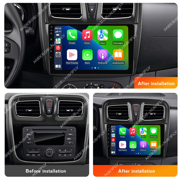 Suitable for renault logan sandero/symbol 2014-2019 renault logan android navigation