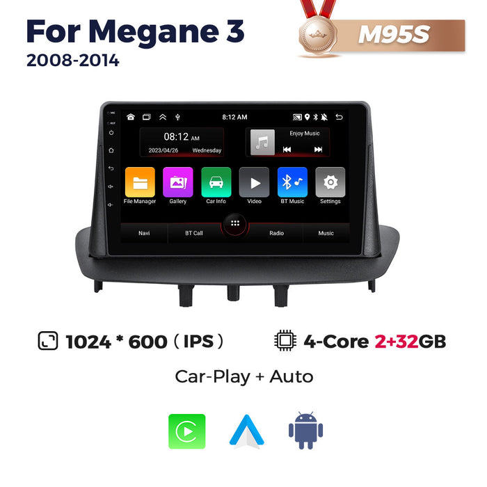 Suitable for renault megane 3 08-14 car android central control navigation wholesale
