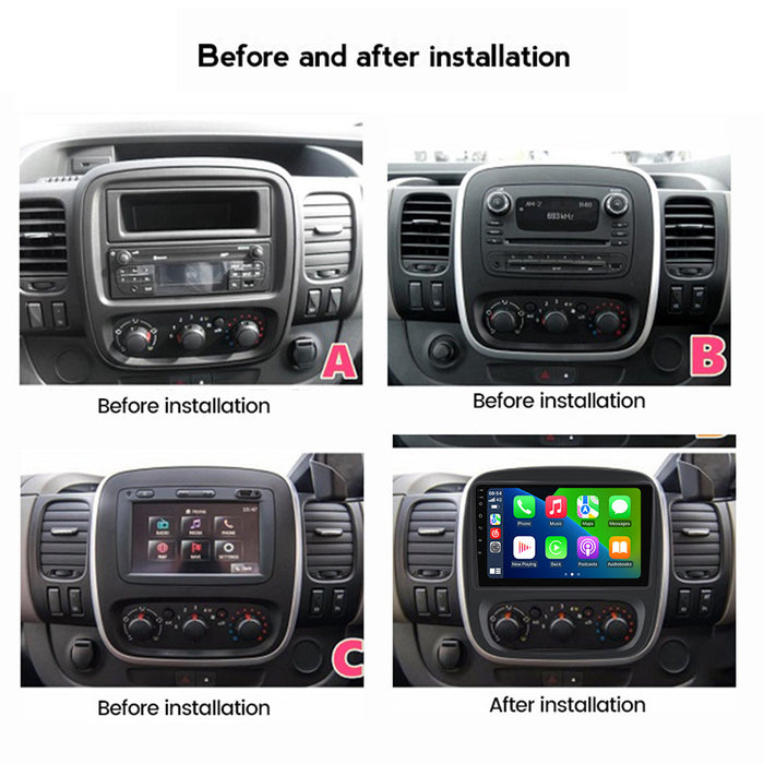 Suitable for renault trafic 3 for opel vivaro b 2014-2018 android navigator