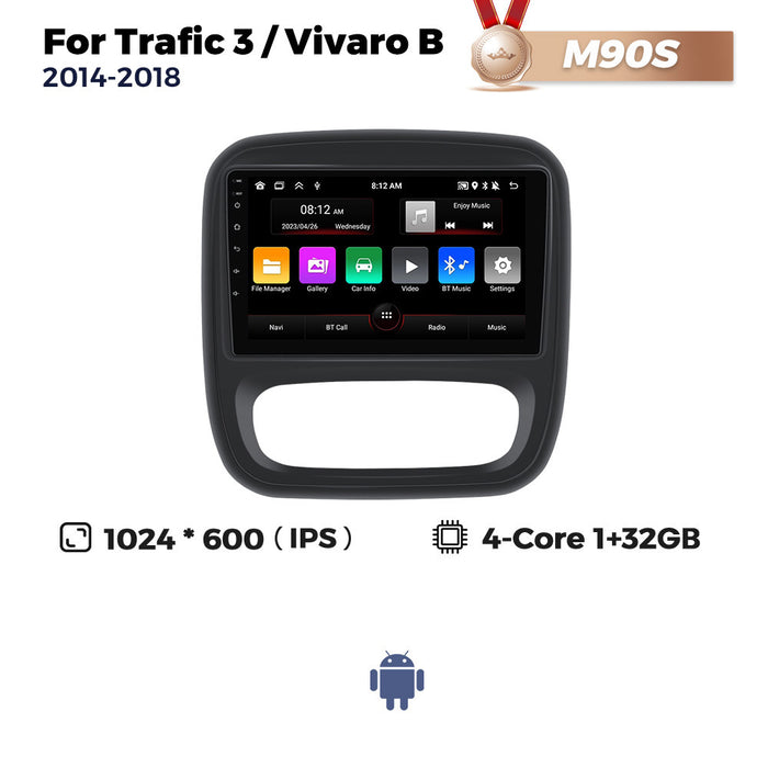 Suitable for renault trafic 3 for opel vivaro b 2014-2018 android navigator