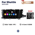 Suitable for right-hand drive 15-19 honda shuttle car large screen android navigator wireless carplay