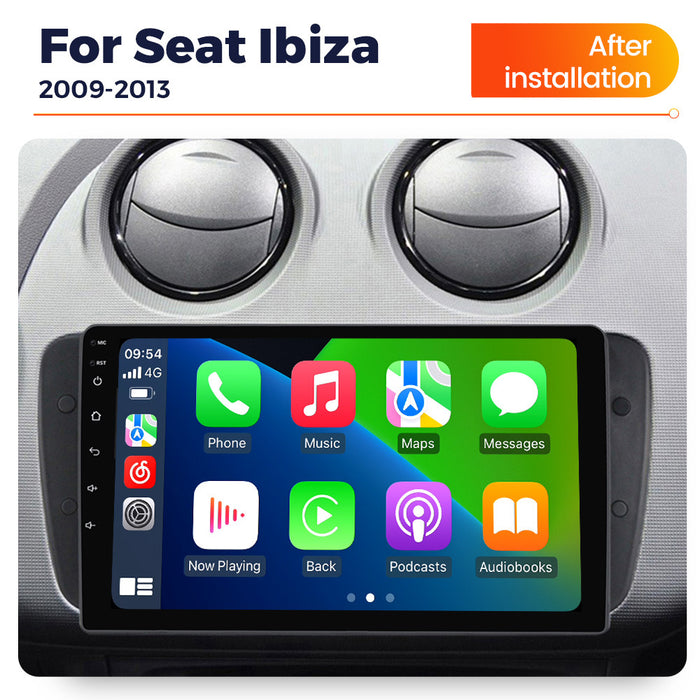 Suitable for SEAT Ibiza 2009-2013 Android large screen central control navigation radio 8 + 256G
