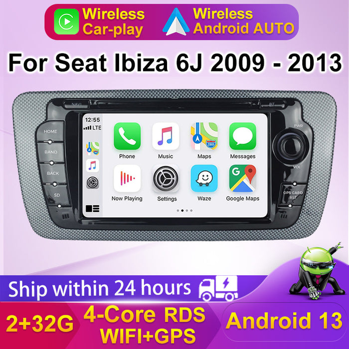 Suitable for seat ibiza 6j 2009 - 2013 mk4 fr seat ibiza android navigator
