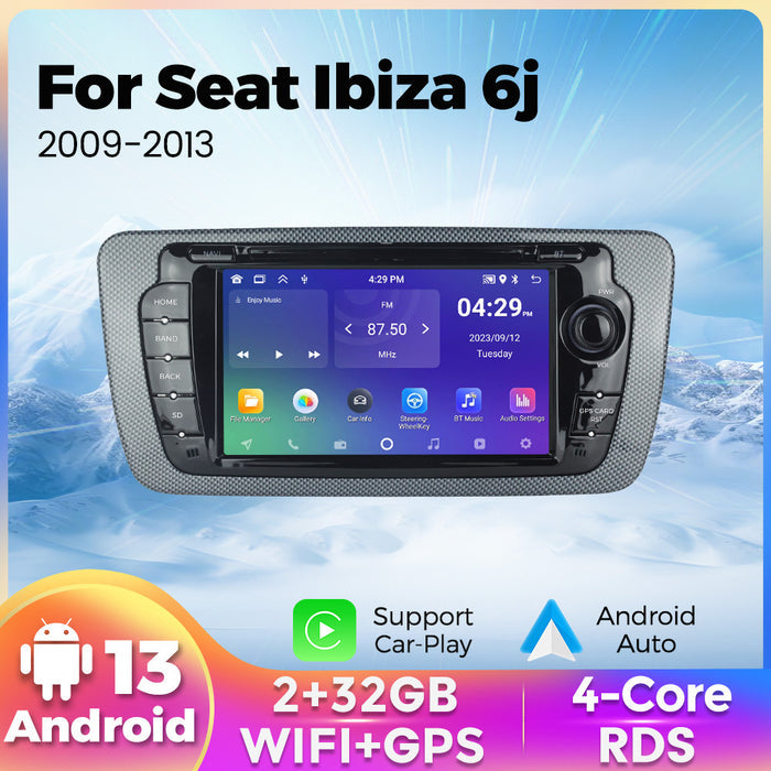 Suitable for seat ibiza 6j 2009 - 2013 mk4 fr seat ibiza android navigator