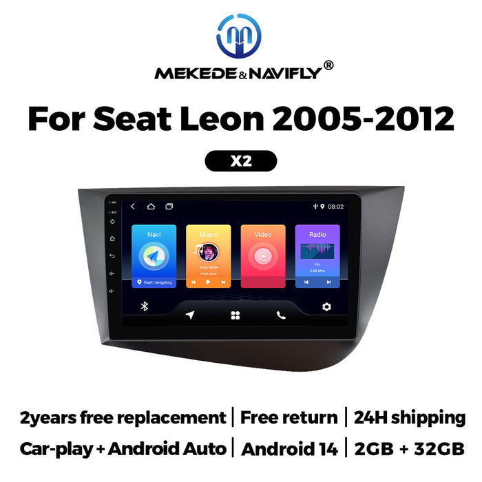 Suitable for seat leon 2005-2012 seat android car navigation smart wireless carplay