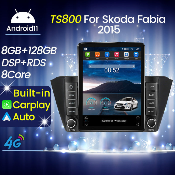 Suitable for skoda fabia 2015 skoda fabia vertical screen android navigator carplay
