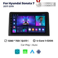 Suitable for sonata 7 2017-2019 hyundai sonata nine car central control android navigation carplay
