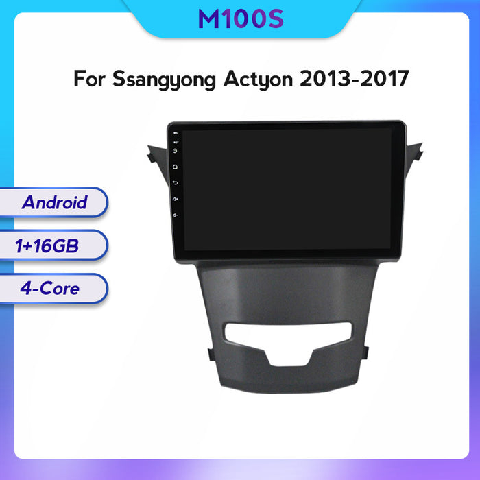 Suitable for ssangyong korando 13-17 car central control gps navigation wireless carplay
