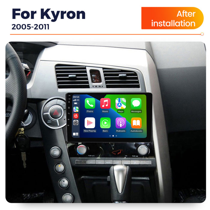 Suitable for Ssangyong Kyron 2005-2011 Android large screen central control navigation radio 8 + 256G