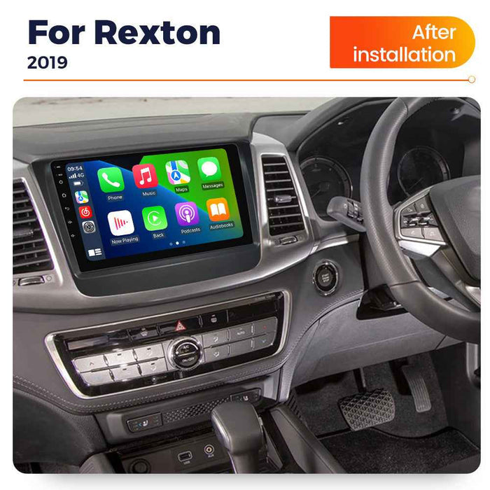 Suitable for Ssangyong Rexton 2019-2021 Android large screen central control navigation radio 8 + 256G