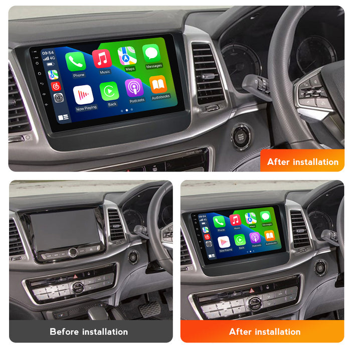 Suitable for ssangyong rexton android large screen car navigation wireless carplay