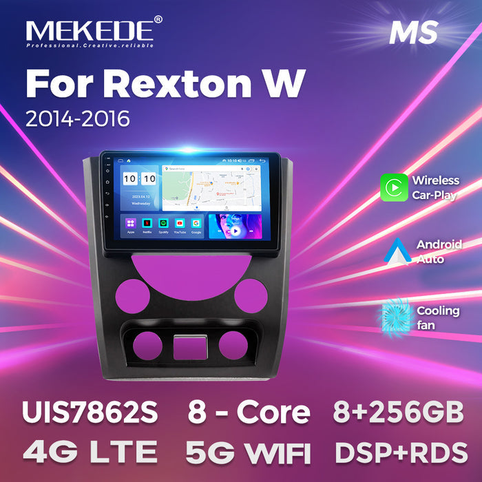 Suitable for ssangyong rexton w 2014-2016 ssangyong rexton android car central control navigation