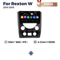Suitable for ssangyong rexton w 2014-2016 ssangyong rexton android car central control navigation