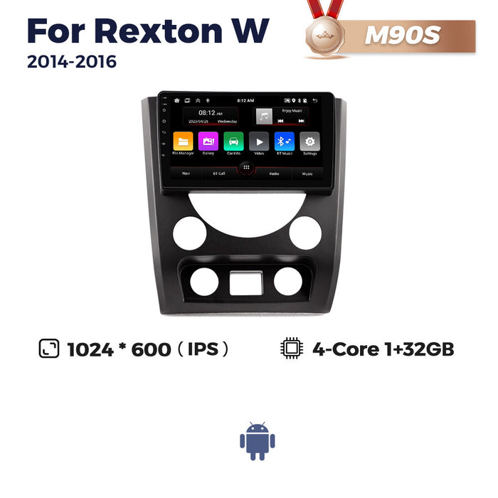 Suitable for ssangyong rexton w 2014-2016 ssangyong rexton android car central control navigation