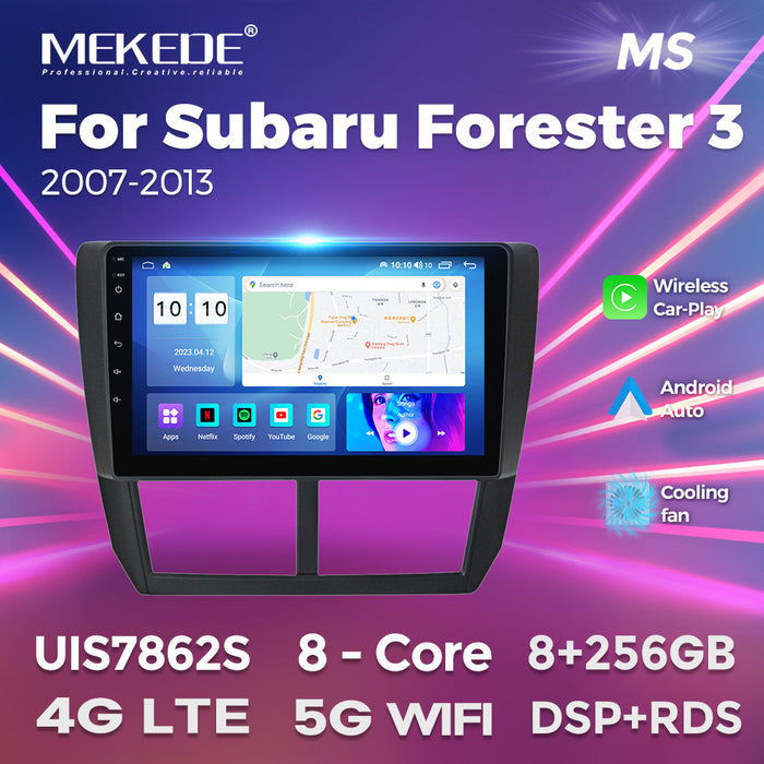 Suitable for subaru forester 3 android car navigation wireless carplay