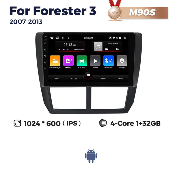 Suitable for subaru forester 3 android car navigation wireless carplay