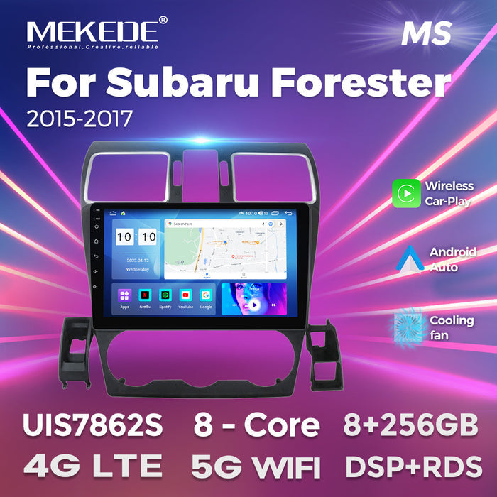 Suitable for subaru forester car central control gps navigation wireless carplay