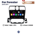 Suitable for subaru forester car central control gps navigation wireless carplay