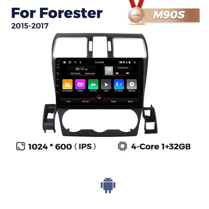Suitable for subaru forester car central control gps navigation wireless carplay