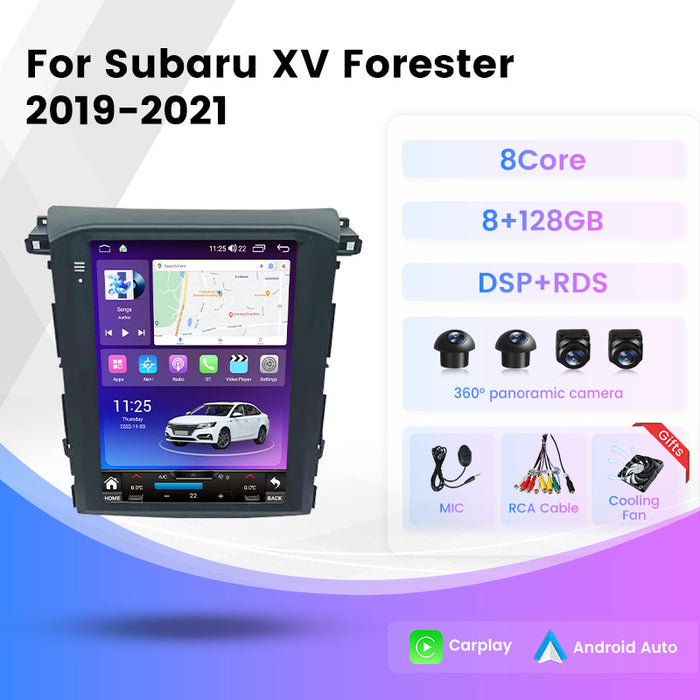 Suitable for subaru forester xv, subaru xv smart central control vertical screen android car navigation