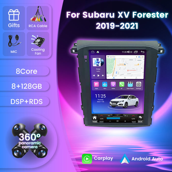 Suitable for subaru forester xv, subaru xv smart central control vertical screen android car navigation