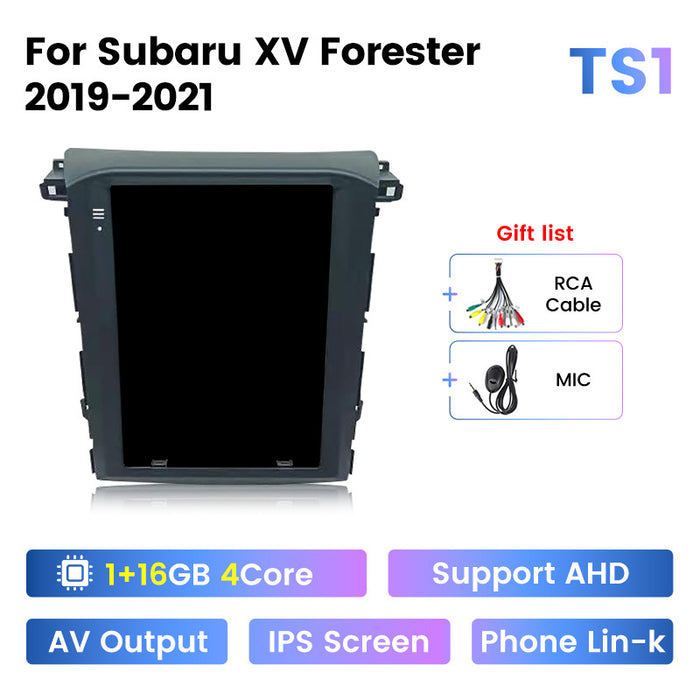 Suitable for subaru forester xv, subaru xv smart central control vertical screen android car navigation