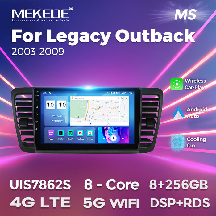 Suitable for subaru legacy outback 2003-2009 subaru outback/levorg car navigation