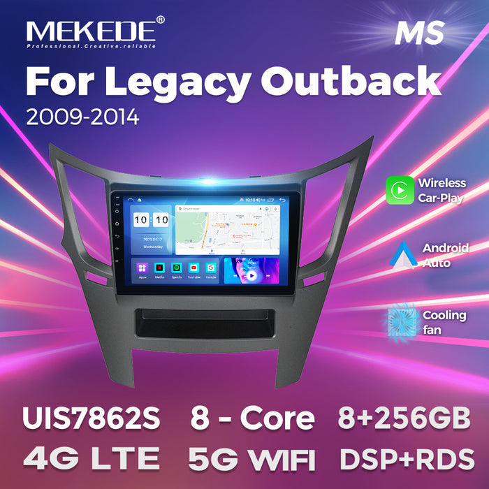 Suitable for subaru legacy/outback legacy09-14 car central control gps navigation wireless carplay