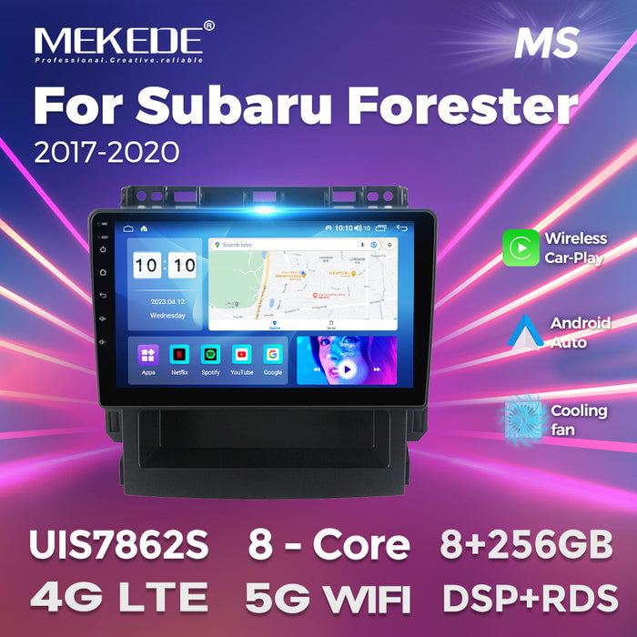 Suitable for subaru xv subaru forester large screen android car navigation wireless carplay