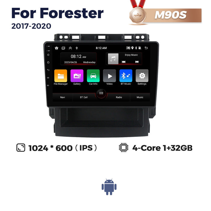 Suitable for subaru xv subaru forester large screen android car navigation wireless carplay