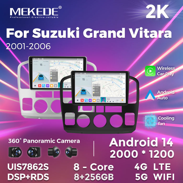 Suitable for suzuki grand vitara 2001-2006 suzuki vitara android car navigation