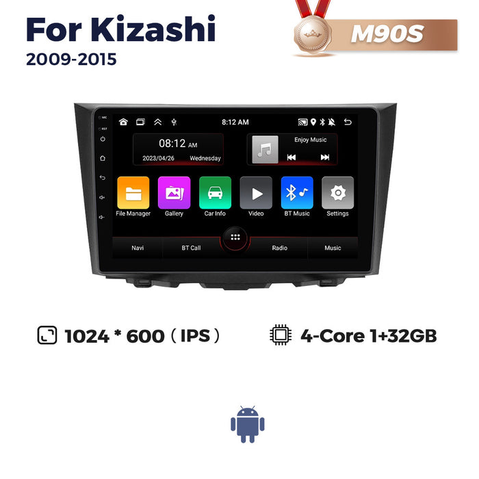 Suitable for suzuki kizashi 2009-2015 suzuki kizashi smart large screen car android navigation