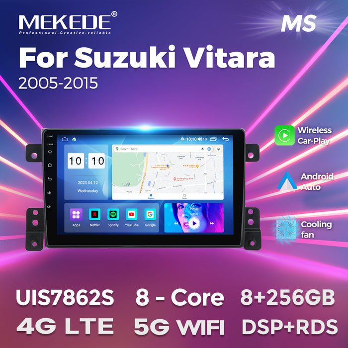 Suitable for suzuki vitara 05-13 car central control gps navigation android carplay