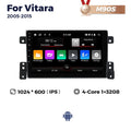Suitable for suzuki vitara 05-13 car central control gps navigation android carplay
