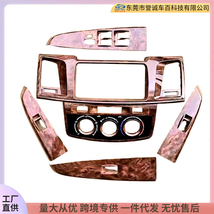 Suitable for toyota 2008-2014 hilux air conditioning outlet side panel navigation surface frame vigo 2026