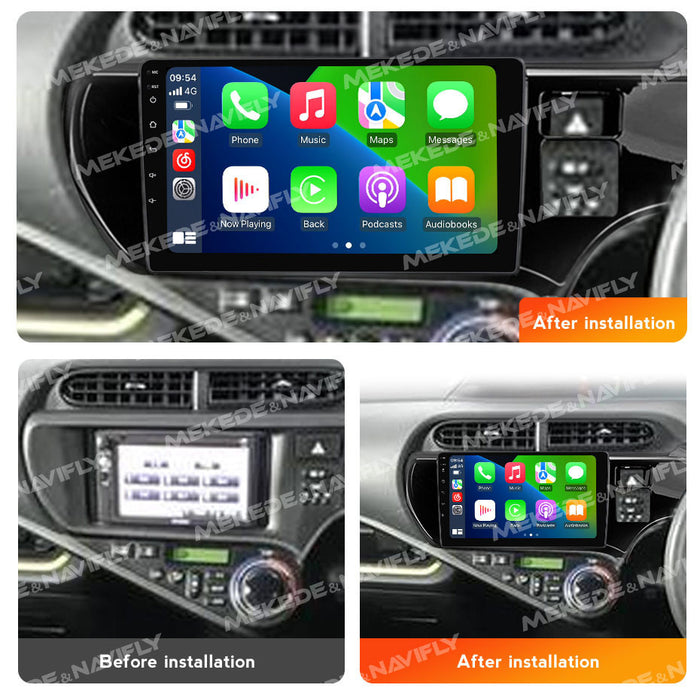 Suitable for toyota aqua 2011-2017 right toyota aqua right-hand drive car android navigator